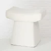 Boltze Sitzmöbel<Hocker "Lidal" in Creme - (B)32 x (H)45 cm