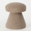 Boltze Sitzmöbel<Hocker "Tolin" in Hellbraun - (H)44 x Ø 38 cm