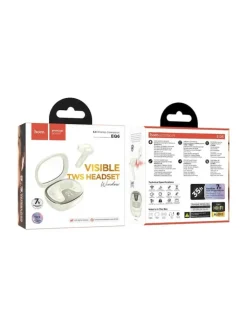 HOCO Tv & Audio<Kabellose Bluetooth Kopfhörer TWS Shadow EQ6 weiß in weiß