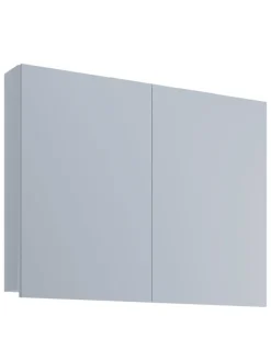 VCM Badezimmermöbel<Holz Badmöbel Spiegelschrank Spiegel Badinos 60 cm in Weiß