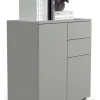 VCM Regale & Schränke<Holz Kommode Sideboard Anrichte Dalosa 4 Schublade in Grau