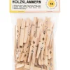 folia PAPER Kreativbedarf & Do-It-Yourself<Holzklammern in Natur - 48 Stück