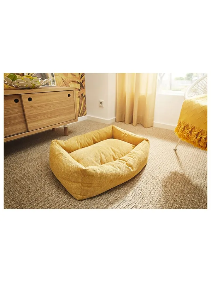 Laboni Hunde<Hundebett "Tudor" in Gelb