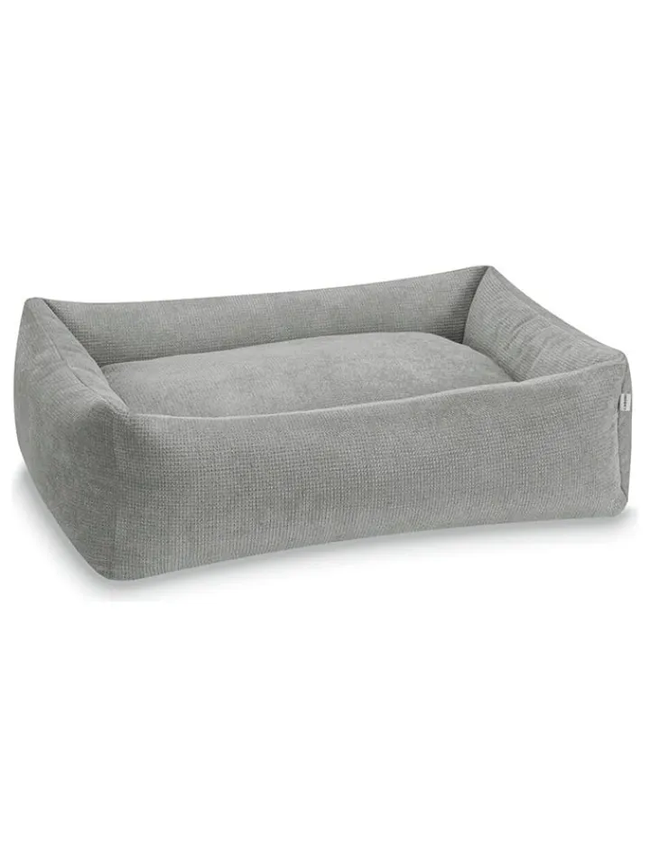 Laboni Hunde<Hundebett-Bezug "Tudor" in Grau