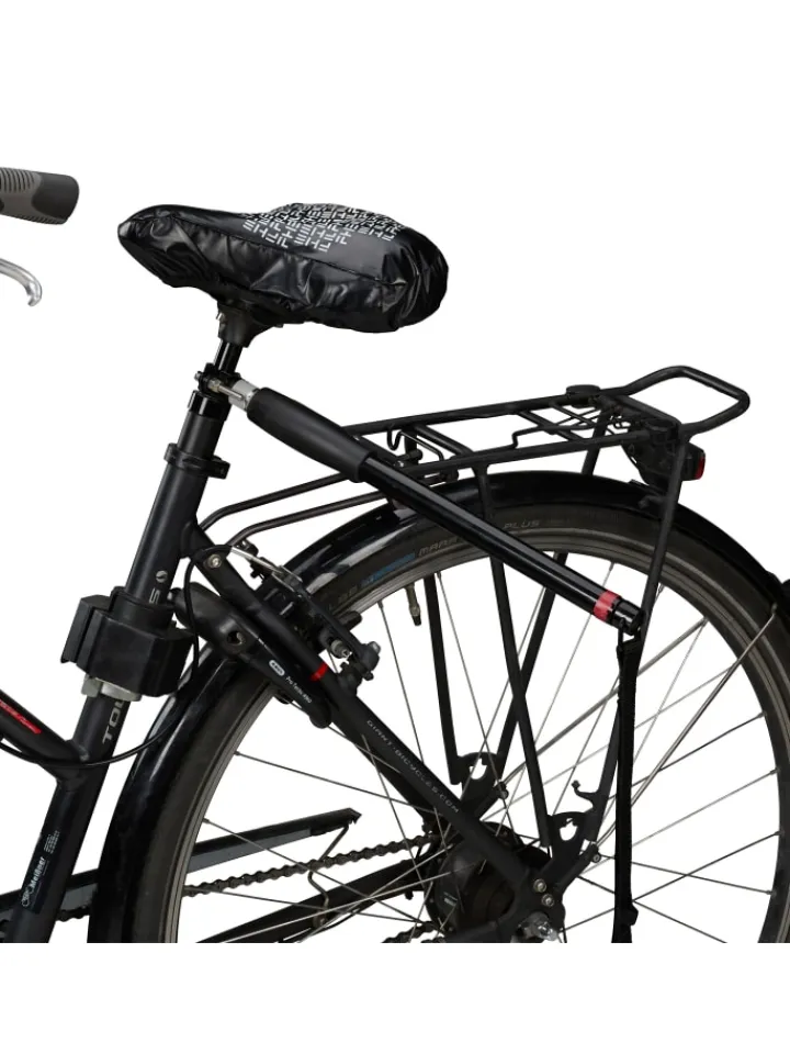 relaxdays Hunde<Hunde-Fahrradleine in Schwarz