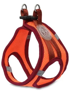 VOV & VUF Hunde<Hundegeschirr in Braun/ Orange - (L)30-32 cm