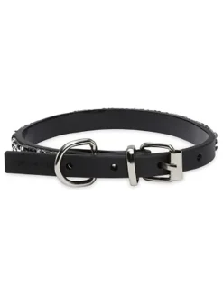 VOV & VUF Hunde<Hundehalsband in Schwarz