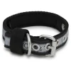 VOV & VUF Hunde<Hundehalsband in Schwarz/ Grau