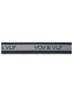 VOV & VUF Hunde<Hundehalsband in Schwarz/ Grau