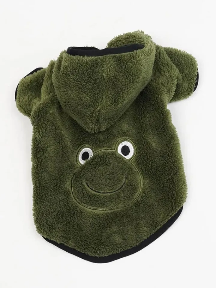 Paws&Whiskers Hunde<Hundehoodie in Khaki