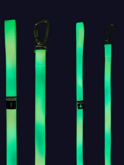Paikka Hunde<Hundeleine "Glow" in Rosa/ Mint