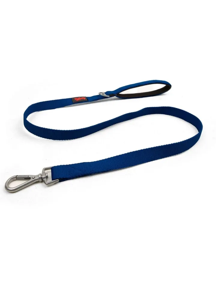 Paws&Whiskers Hunde<Hundeleine ''Match Middle'' in Blau - (L)130 cm