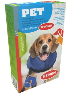 Edco Hunde<Hunde-Nackenkissen in Blau - Größe M