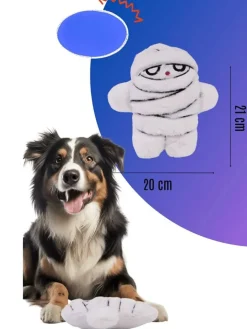 Paws&Whiskers Hunde<Hundespielzeug in Creme - (L)21 x (B)20 cm