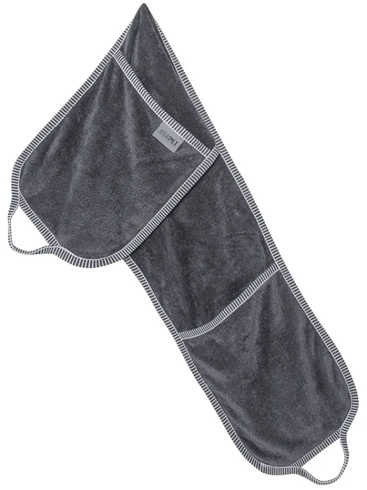 Paws&Whiskers Hunde<Hundetuch in Grau - (L)100 x (B)20 cm