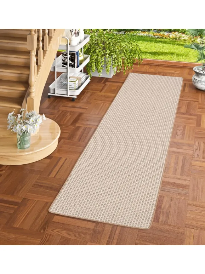 Snapstyle Outdoorteppiche<In & Outdoor Läufer Flachgewebe Oslo Trend in Beige