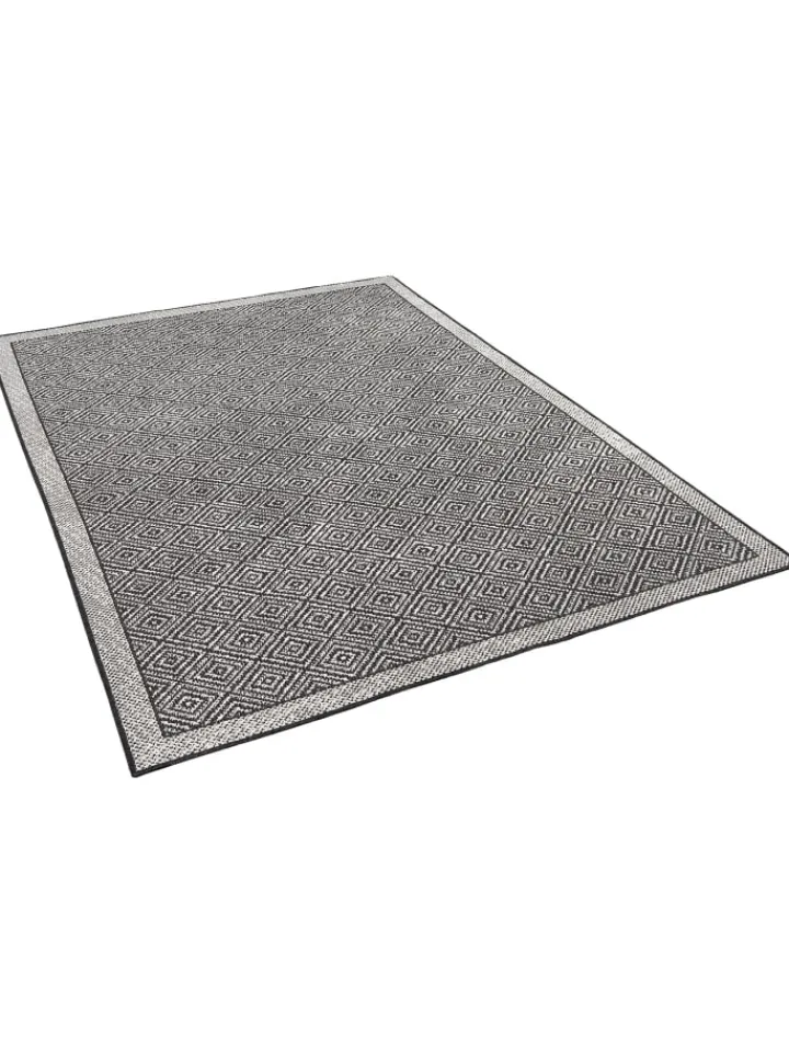 Pergamon Outdoorteppiche<In & Outdoor Teppich Hampton Meliert in Zwart
