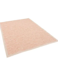 Pergamon Outdoorteppiche<In & Outdoor Teppich Flachgewebe Ottawa Bordüre in Terracotta