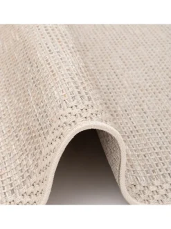 Pergamon Outdoorteppiche<In & Outdoor Teppich Flachgewebe Ottawa Bordüre in Beige