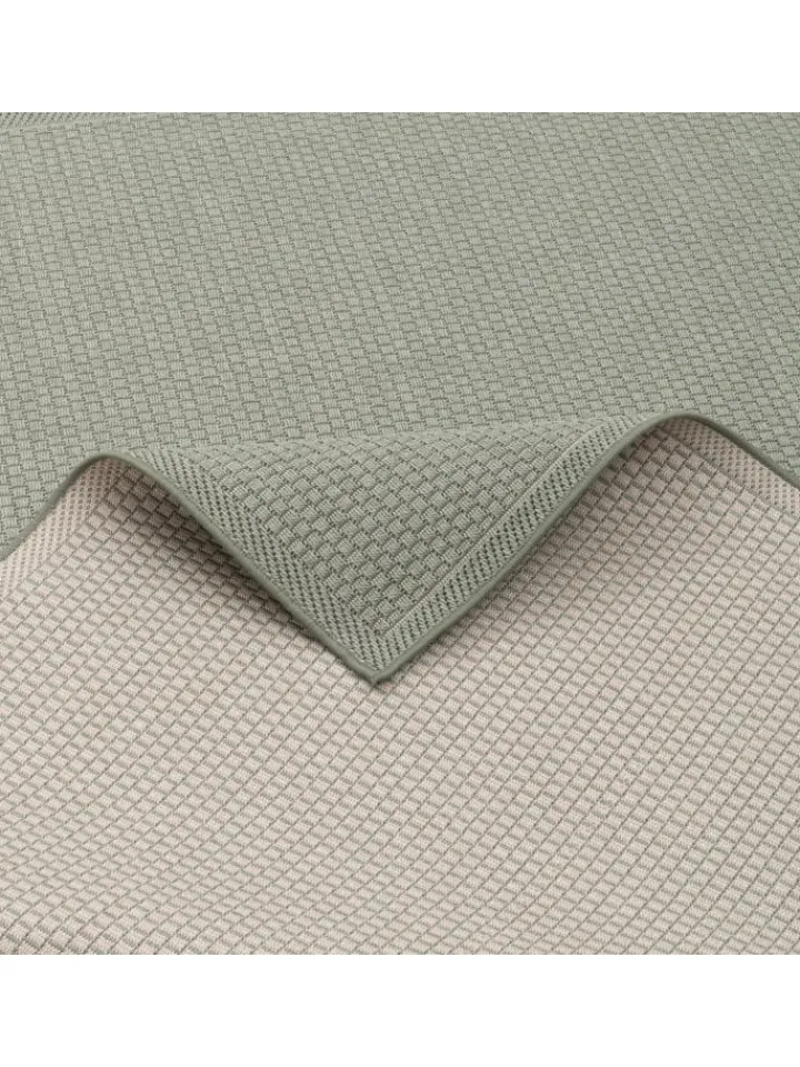Pergamon Outdoorteppiche<In & Outdoor Teppich Flachgewebe Marbella Uni in Groen
