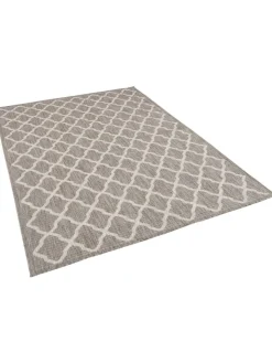 Pergamon Outdoorteppiche<In & Outdoor Teppich Flachgewebe Valencia Modern in Grijs