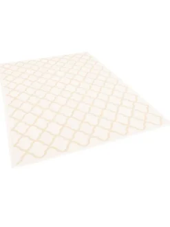 Pergamon Outdoorteppiche<In & Outdoor Teppich Flachgewebe Valencia Modern in Creme