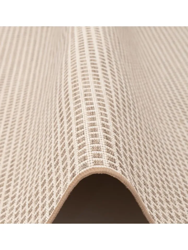 Snapstyle Outdoorteppiche<In & Outdoor Teppich Flachgewebe Oslo Karo Modern in Beige
