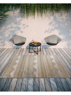 Villeroy & Boch Outdoorteppiche<In- & Outdoor-Teppich ''Elisabeth'' in Hellbraun