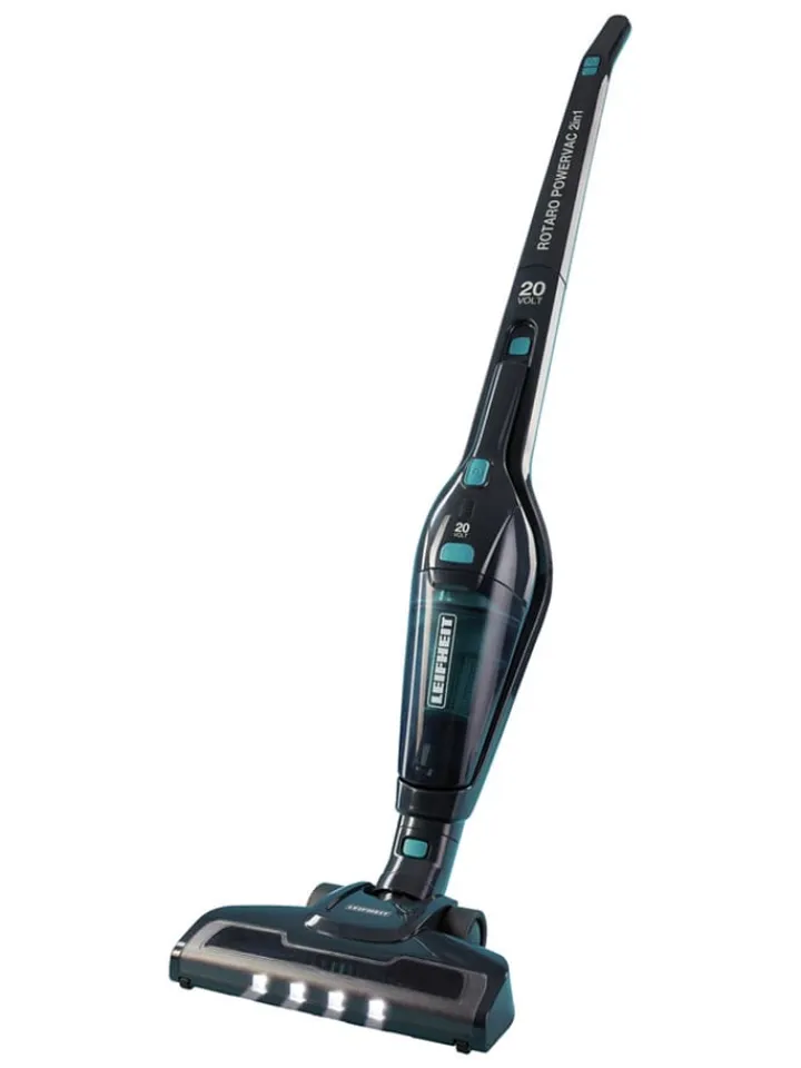 Leifheit Staubsauger|Klima & Haushalt<2in1 Akku-Staubsauger "RotaroPowerVac" in Schwarz