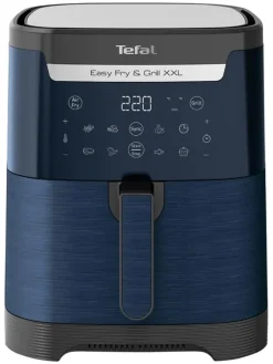 Tefal Küchenelektronik<2-in-1 Heißluftfritteuse "Easy Fry & Grill - EY801410" in Dunkelblau