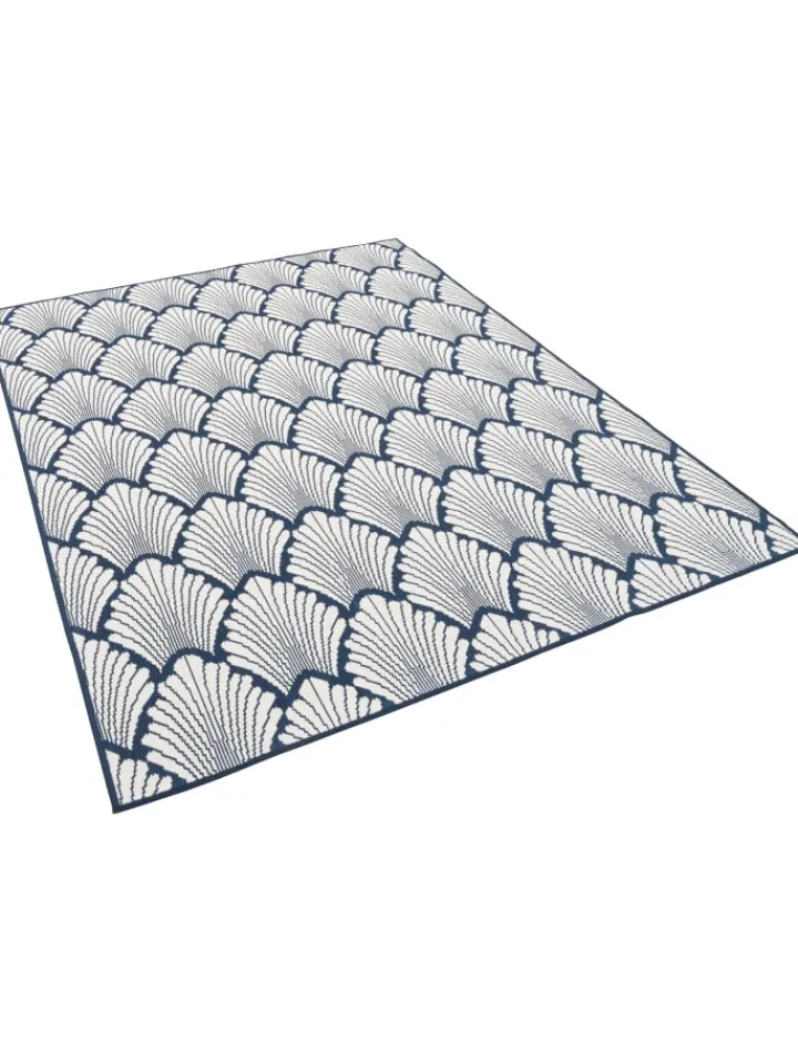 Pergamon Outdoorteppiche<In- und Outdoor Teppich Beidseitig Cape Cod Modern in Blau