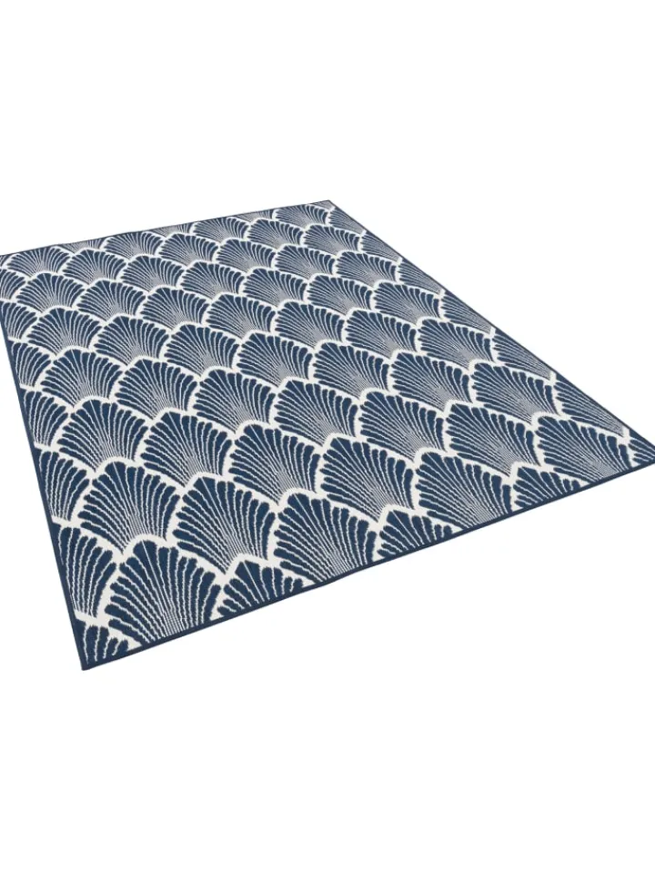 Pergamon Outdoorteppiche<In- und Outdoor Teppich Beidseitig Cape Cod Modern in Blau