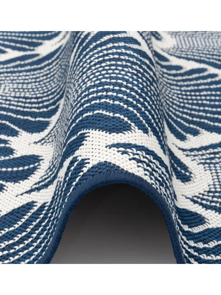 Pergamon Outdoorteppiche<In- und Outdoor Teppich Beidseitig Cape Cod Modern in Blau