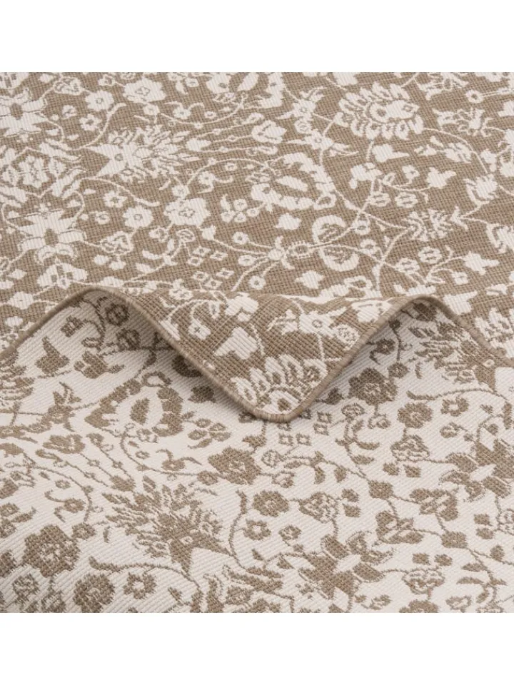 Snapstyle Outdoorteppiche<In- und Outdoor Teppich Läufer Beidseitig Newport in Beige
