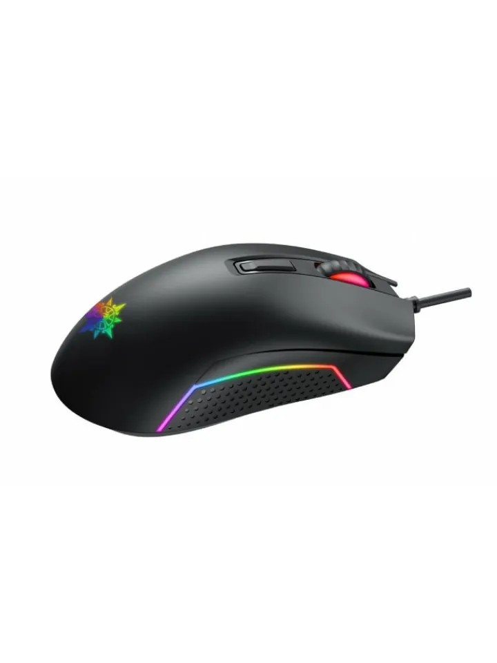 Inca Tablets, Konsolen & Elektronisches Spielzeug<IMG-GT14 Optisch Gaming Maus Mouse 3600 DPI RGB-Logo in Schwarz