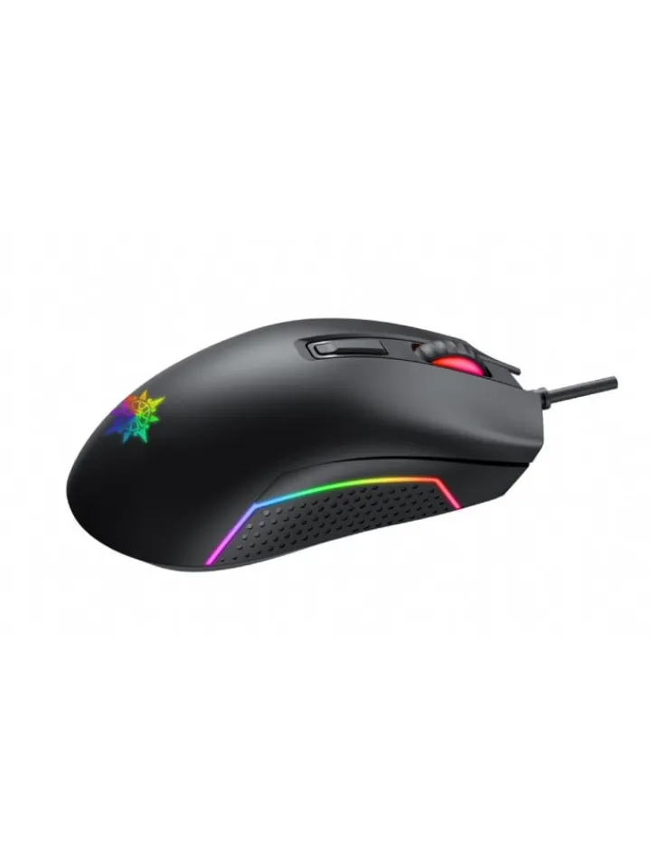 Inca Tablets, Konsolen & Elektronisches Spielzeug<IMG-GT14 Optisch Gaming Maus Mouse 3600 DPI RGB-Logo in Schwarz