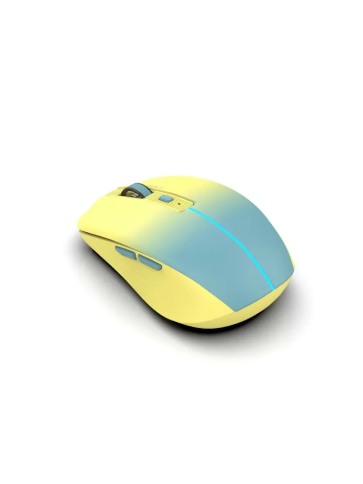 Inca Tablets, Konsolen & Elektronisches Spielzeug<Maus 1600 DPI Wireless Bluetooth 6D Taste 500mAh Akku in Gelb