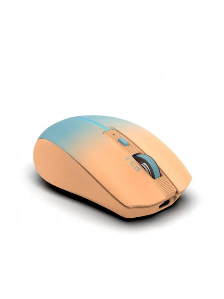 Inca Tablets, Konsolen & Elektronisches Spielzeug<Maus 1600 DPI Wireless Bluetooth 6D Taste 500mAh Akku in Orange