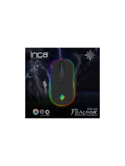 Inca Tablets, Konsolen & Elektronisches Spielzeug<PHALDOR RGB Makro Tastem Professional Gaming Maus schwarz in schwarz