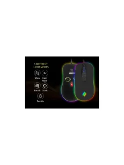 Inca Tablets, Konsolen & Elektronisches Spielzeug<PHALDOR RGB Makro Tastem Professional Gaming Maus schwarz in schwarz