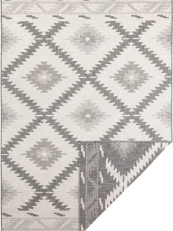Hanse Home Outdoorteppiche<Indoor-/ Outdoor-Teppich "Malibu" in Grau/ Creme