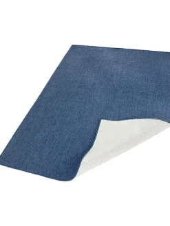 NORTHRUGS Outdoorteppiche<Indoor-/ Outdoor-Teppich "Miami" in Blau/ Creme