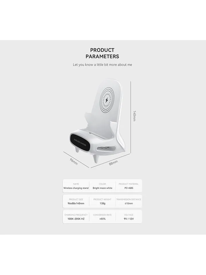 SmartCase Technikzubehör<Induktions-Ladestation in Weiß