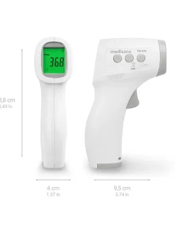 Medisana Technik|Pflege & Gesundheit<Infrarot-Kontaktlos-Multifunktionsthermometer "TM A79" in Weiß