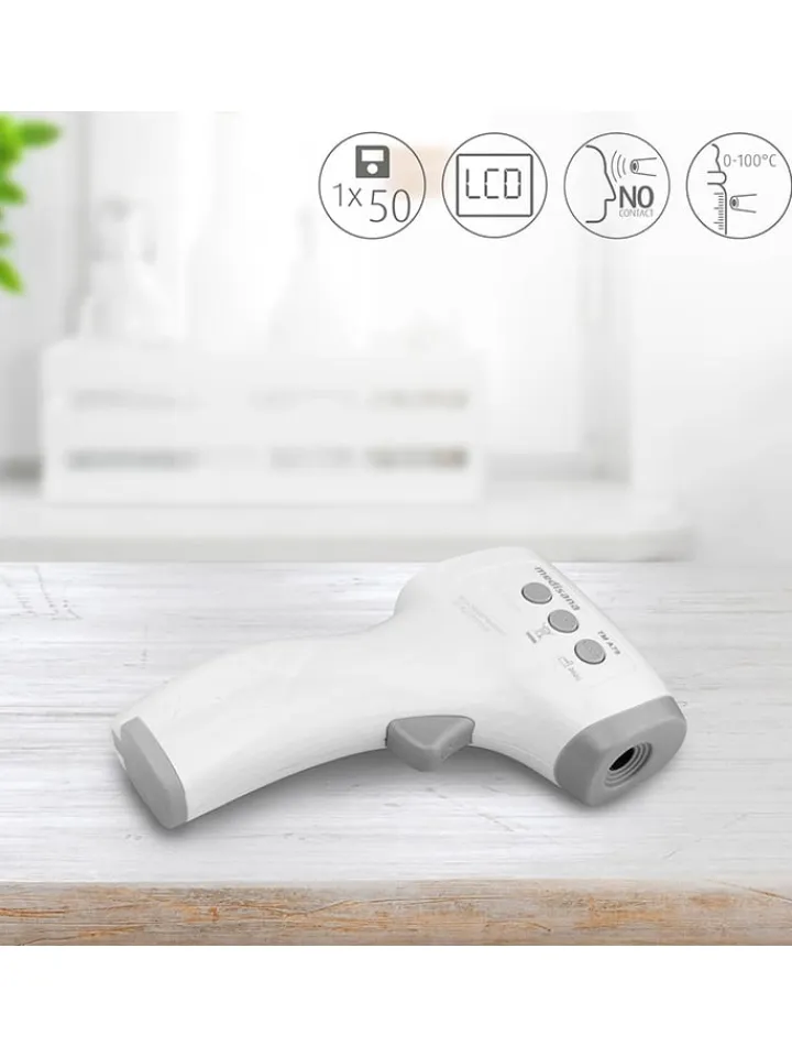 Medisana Technik|Pflege & Gesundheit<Infrarot-Kontaktlos-Multifunktionsthermometer "TM A79" in Weiß