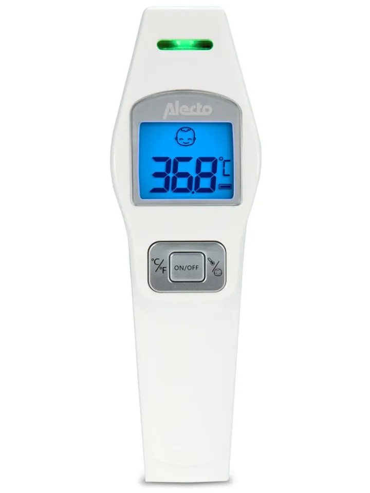 Alecto Klima & Haushalt|Pflege & Gesundheit<Infrarot-Stirnthermometer "BC-37" in Weiß