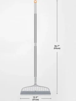 Joybos Putz- & Waschutensilien<2in1-Glas- & Boden-Abzieher in Grau