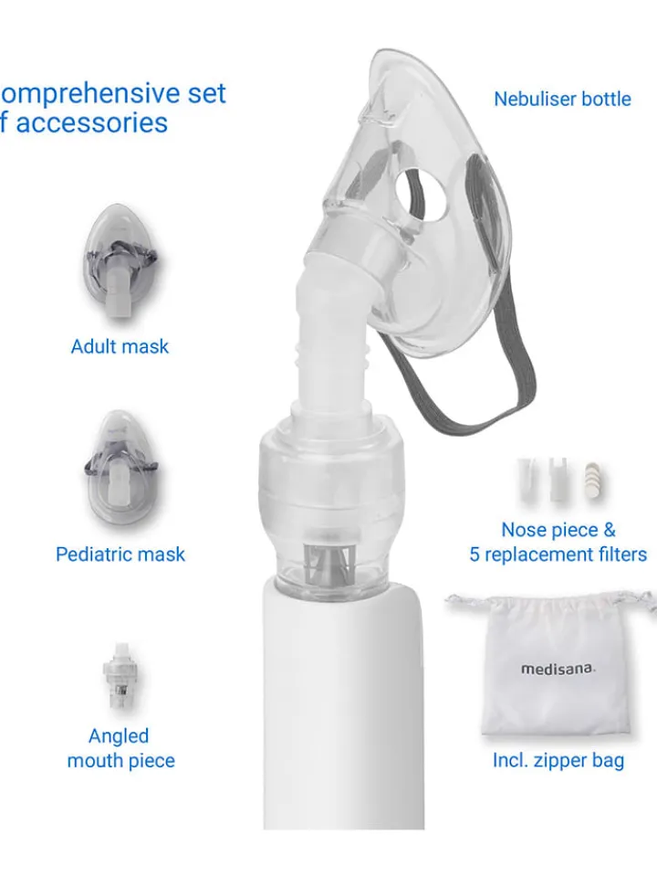 Medisana Pflege & Gesundheit<Inhalator "IN 530" in Weiß