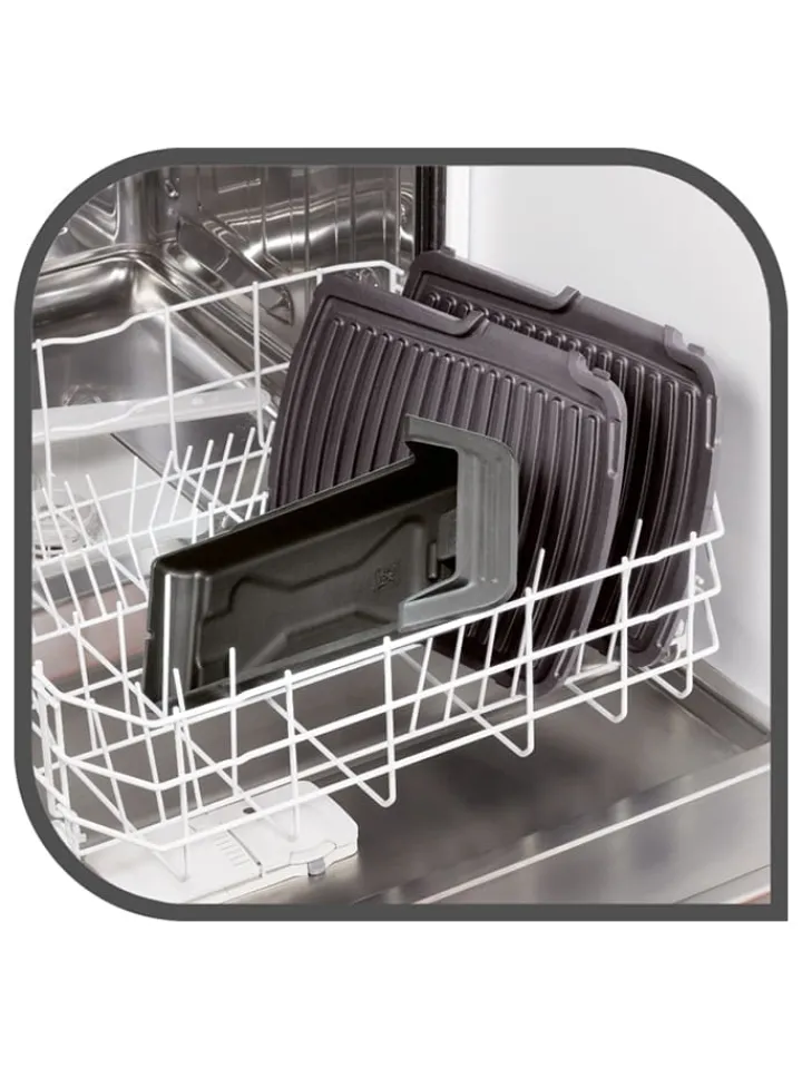 Tefal Küchenelektronik<3in1-Kontaktgrill in Silber/ Schwarz