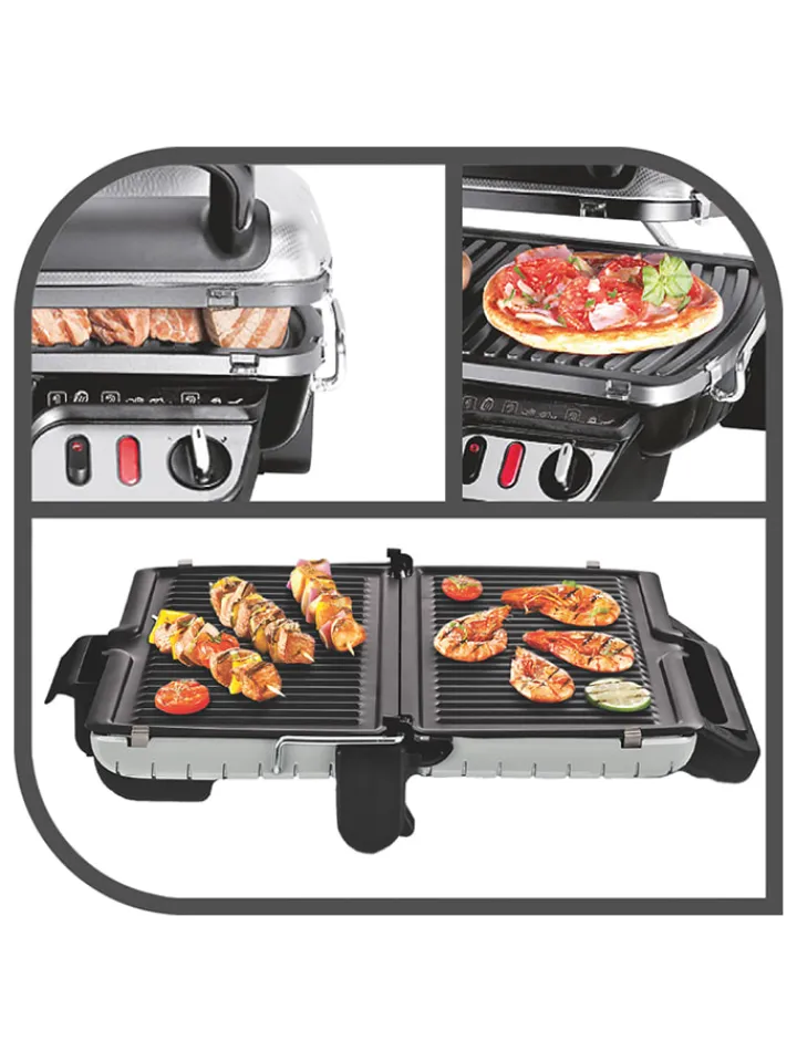 Tefal Küchenelektronik<3in1-Kontaktgrill in Silber/ Schwarz